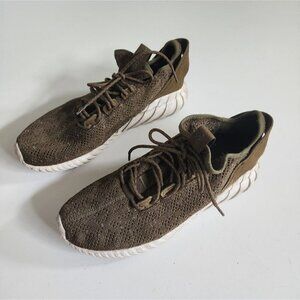 ADIDAS | Army Green Tubular Doom Sneakers sz 11.5